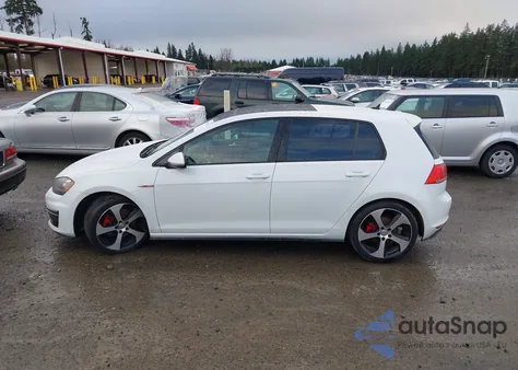 2015 Volkswagen Golf Gti 2.0T Autobahn 4-Door from USA, damaged, VIN 3VW4T7AU9FM031141